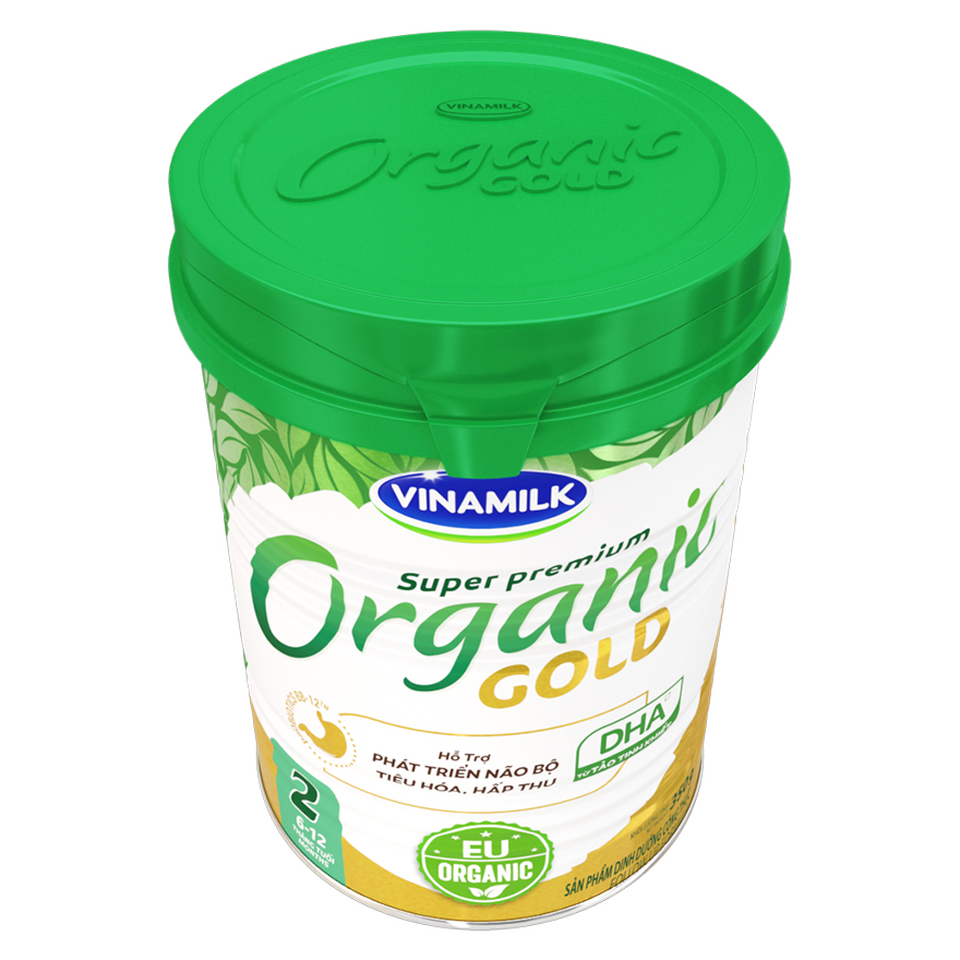 Sữa Bột Vinamilk Organic Gold Step 2 (350g / Hộp Thiếc)