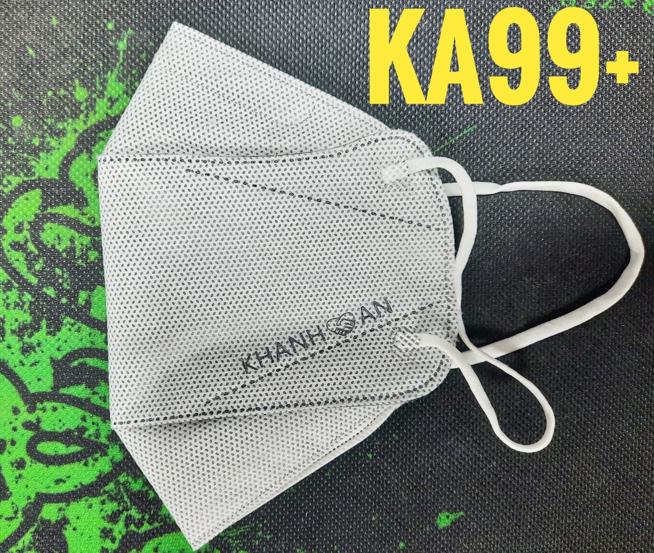 30 cái Khẩu trang y tế 4D Khánh An KA99+ 4 lớp ngăn vi khuẩn 99% thiết kế đặc biệt Nhượng quyền nguyên bản Hàn Quốc ôm sát khuôn mặt không dính son và rất dễ thở