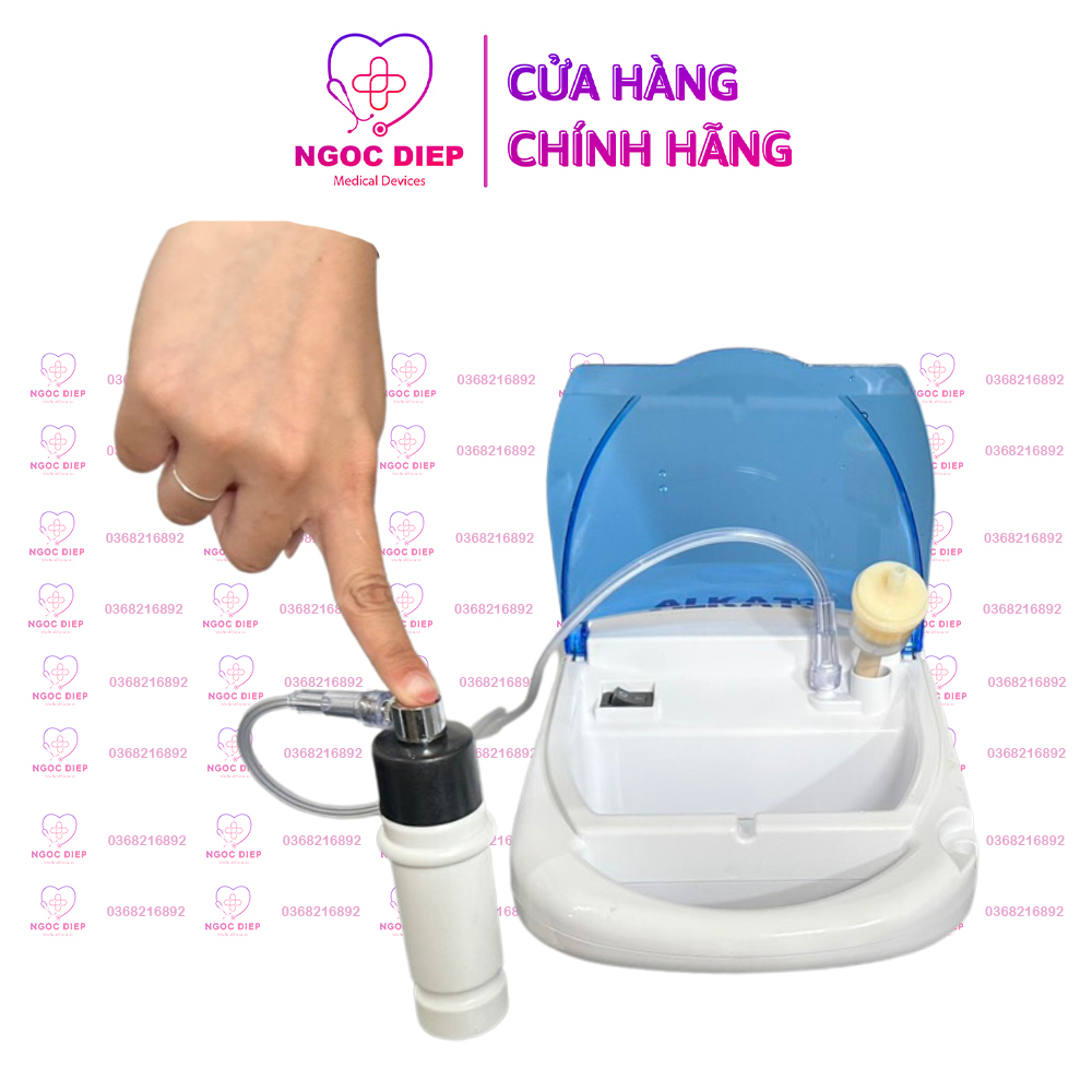 Máy hút mụn và phun sương ALKATO TL-200 - Máy hút mụn, hút dầu, bã nhờn siêu khoẻ - Hàng chính hãng