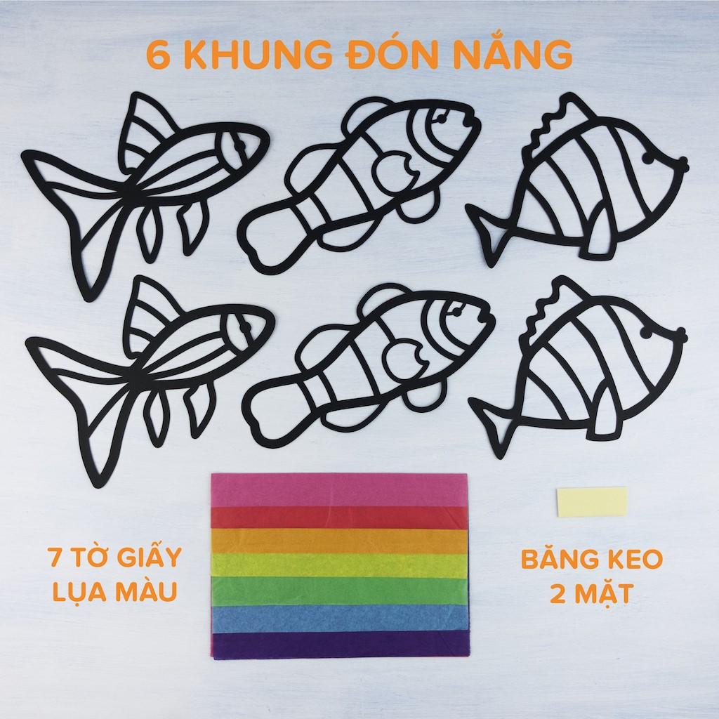 Bộ Thủ Công 6 Cá Biển Đón Nắng