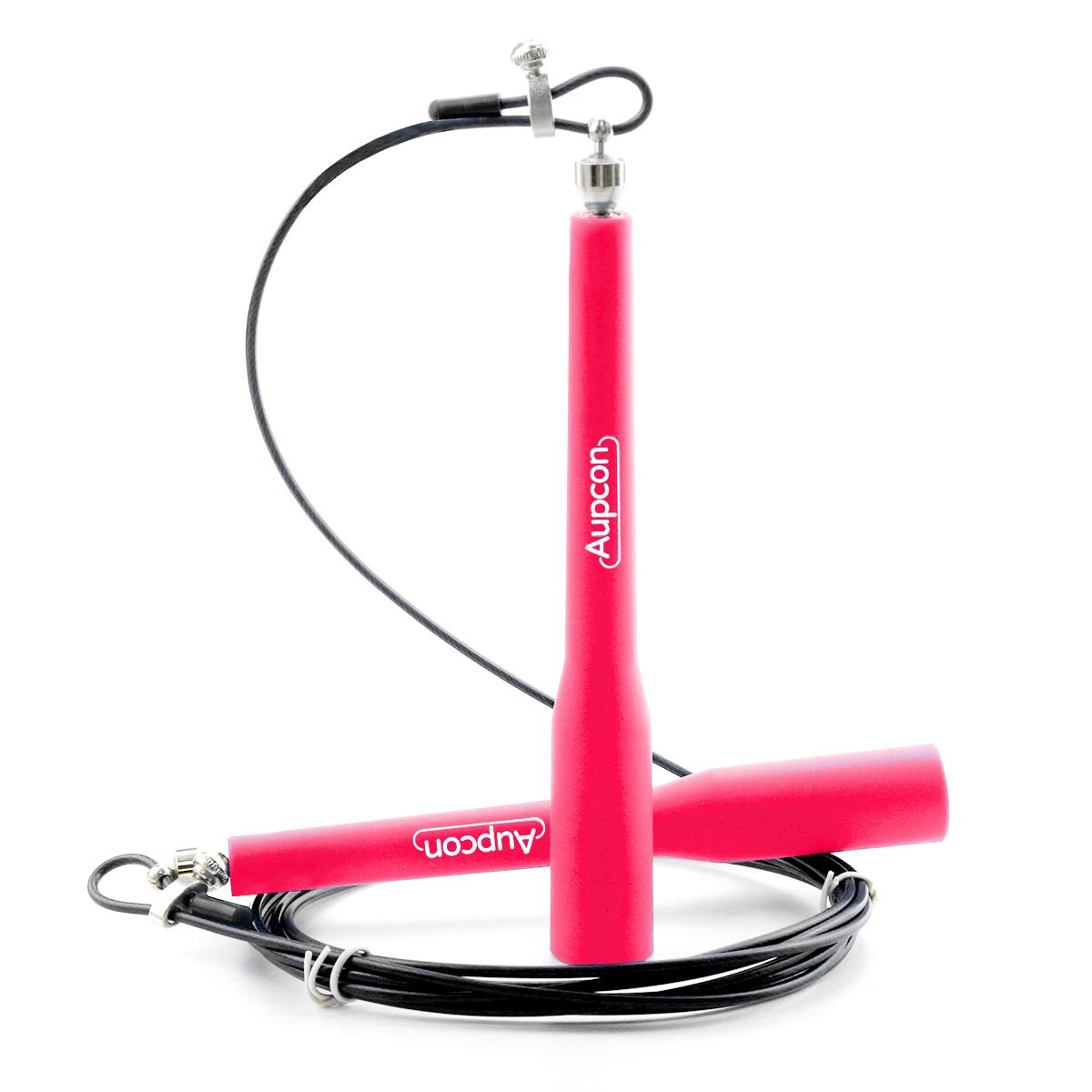 AUPCON Tốc Độ Dây Nhảy Có Thể Điều Chỉnh Dây Nhảy 360 Độ Xoay Bóng Kim Loại Chịu Lực Cáp Thể Dục Tập Thể Dục Thể Thao Dây Nhảy