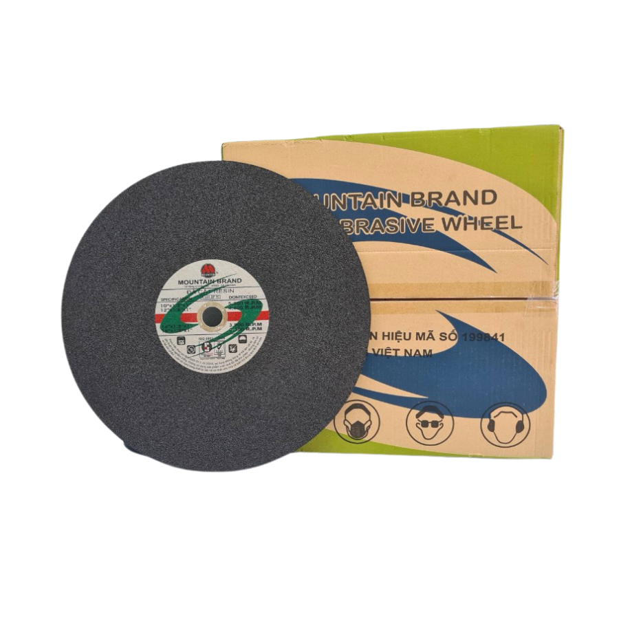 (1 Viên) Đá Cắt Sắt Núi 09 (MOUTAIN) 400x3x25.4mm Cắt Sắc Bén, Bền Bỉ, Ít Hao Mòn Và Độ Chính Xác Hoàn Hảo | TOPWIN Official Store