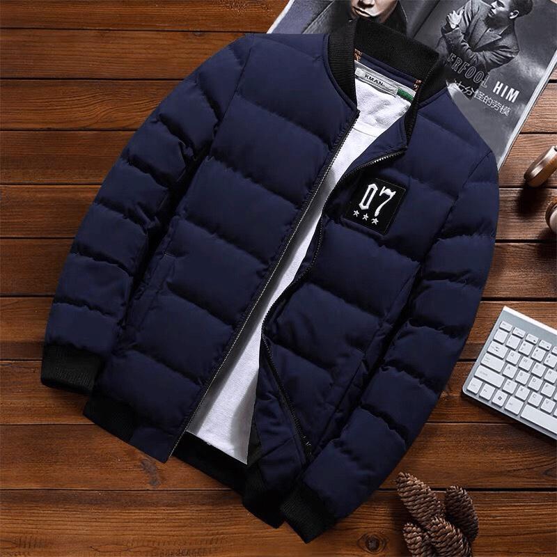 Áo phao nam bomber 07 chằn bông 3 lớp dày ấm áp mùa đông thời trang hàn quốc , giữ ấm cơ thể THỜI TRANG NAM 1986