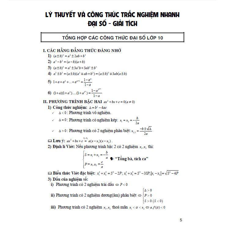 Sách - Thủ Thuật Giải Nhanh Môn Toán - Phương Pháp Trắc Nghiệm &amp; Máy Tính Casio - Dùng Chung Bộ SGK Hiện Hành - Hồng Ân