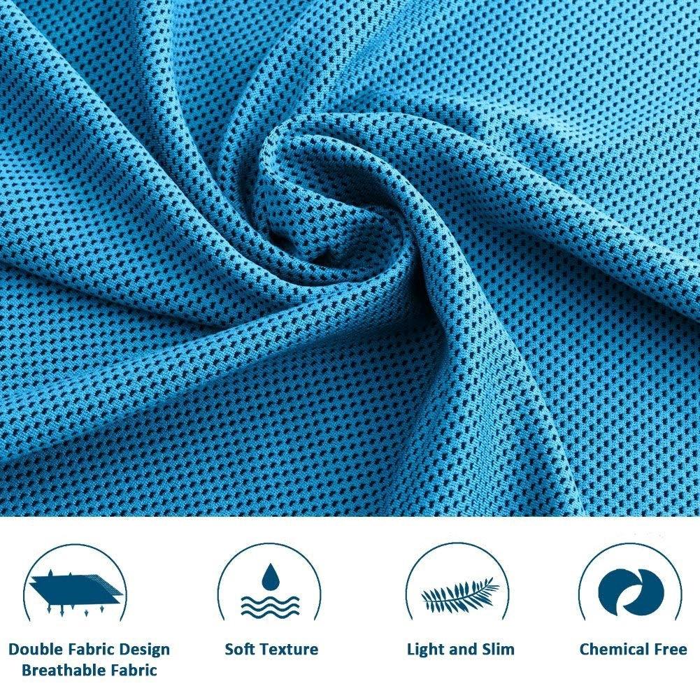 Instant Relief Cooling ice Towel Microfiber Sweat Towel Sports/Fitness/Gym/Yoga