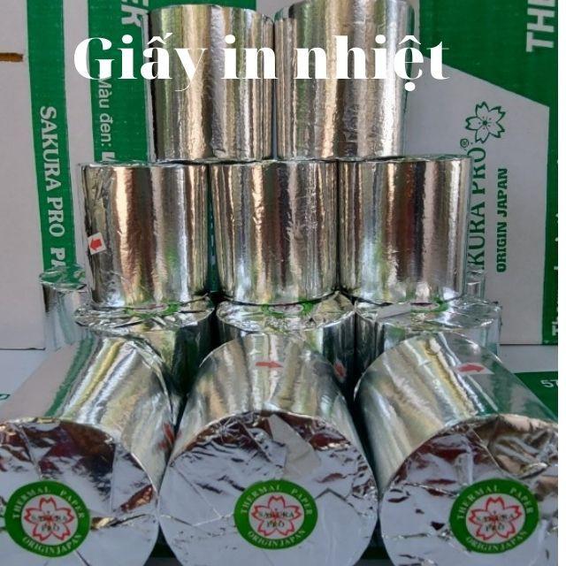 Giấy in nhiệt K57x38mm (Giấy in hoá đơn)