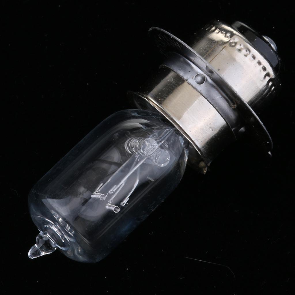3x P15D-25-1 DC 12V 35W White Headlight Bulb Lamp for Motorcycle Scooter