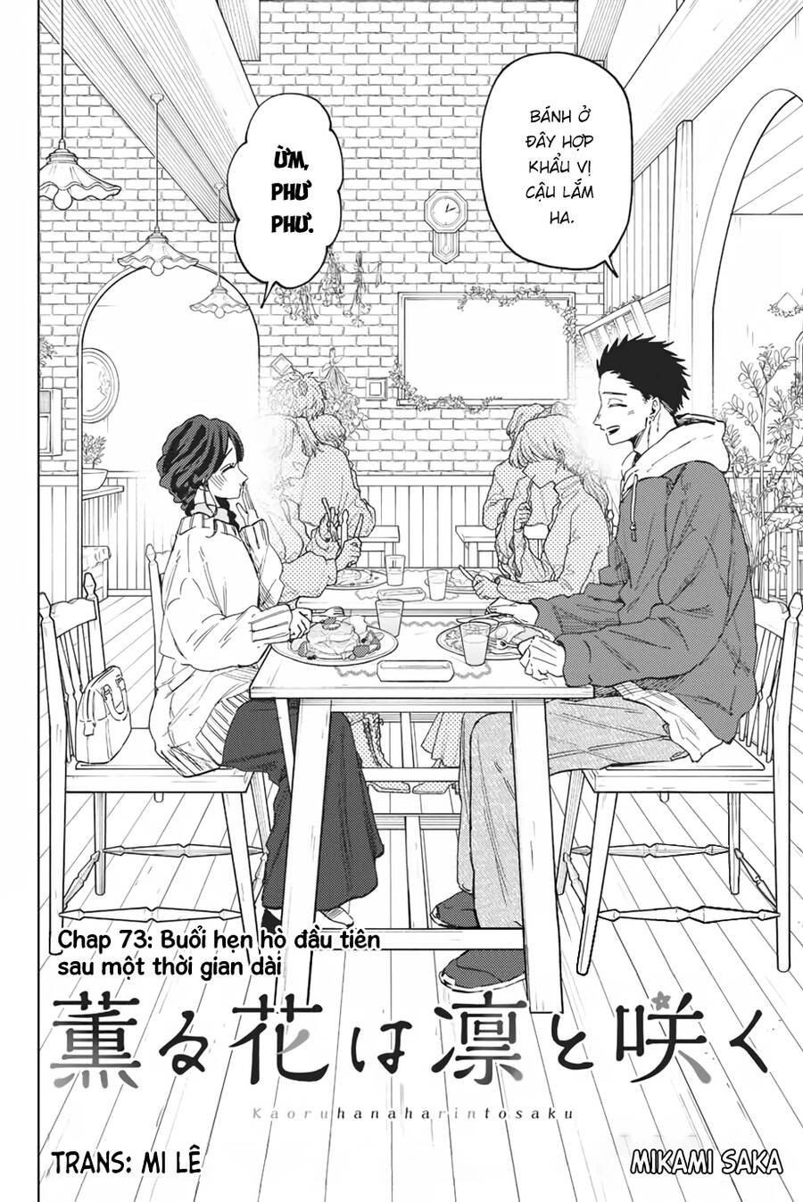 the fragrant flower blooms with dignity - kaoru hana wa rin to saku chapter 73 2