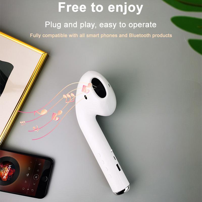 Bluetooth không dây Tai nghe khổng lồ Model Loa Tai nghe Hình dạng Máy nghe nhạc stereo Loa Phát lại radio Soundbar Vitog YYK Màu sắc: Xanh cỏ