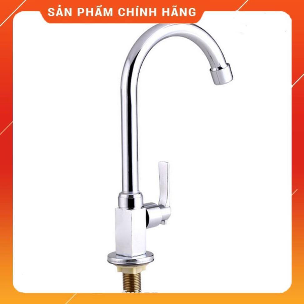 Vòi nước bằng inox 304  thiết kế hiện đại dành cho bồn rửa chén 206806