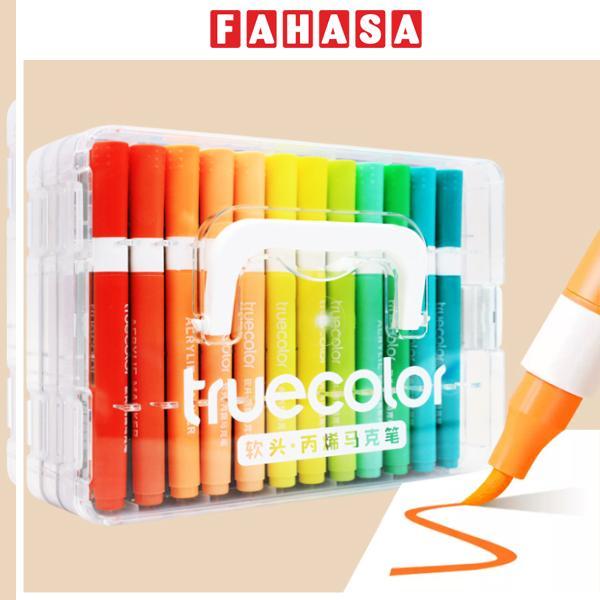 Hộp 36 Bút Lông Màu Acrylic Marker - Truecolor ZCA0628_36