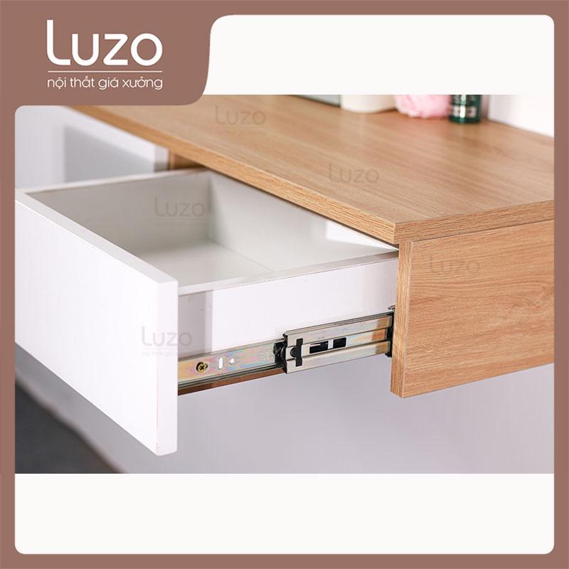 Bàn trang điểm treo tường gỗ MDF nhập khẩu Malaysia phong cách Hàn Quốc BTD TT2 -- Luzo Home