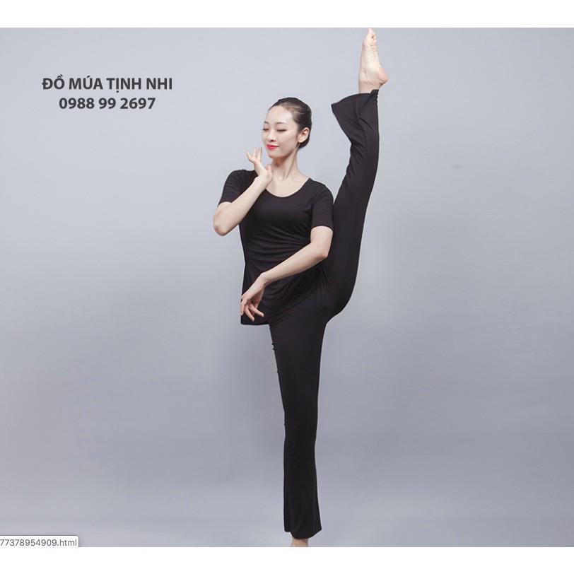 Quần tập múa ống loe trang phục múa ballet múa cổ điển Q14 - Đồ Múa Tịnh Nhi