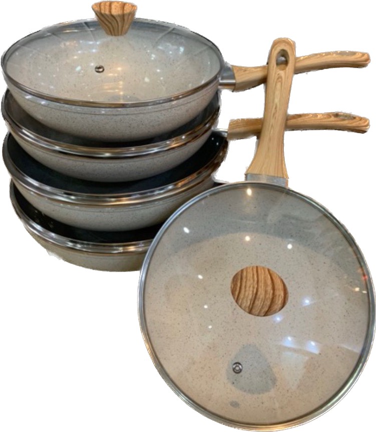 Chảo đá đáy sâu Magic mom đáy sâu có nắp