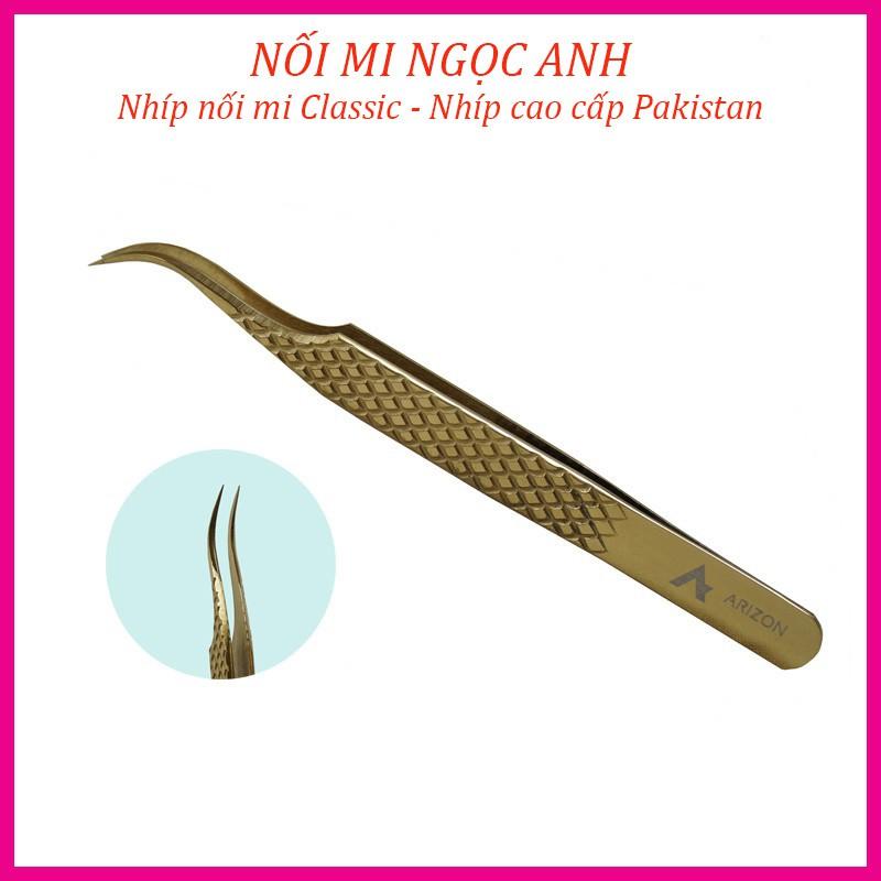 Nhíp nối mi classic vàng pakistan cao cấp