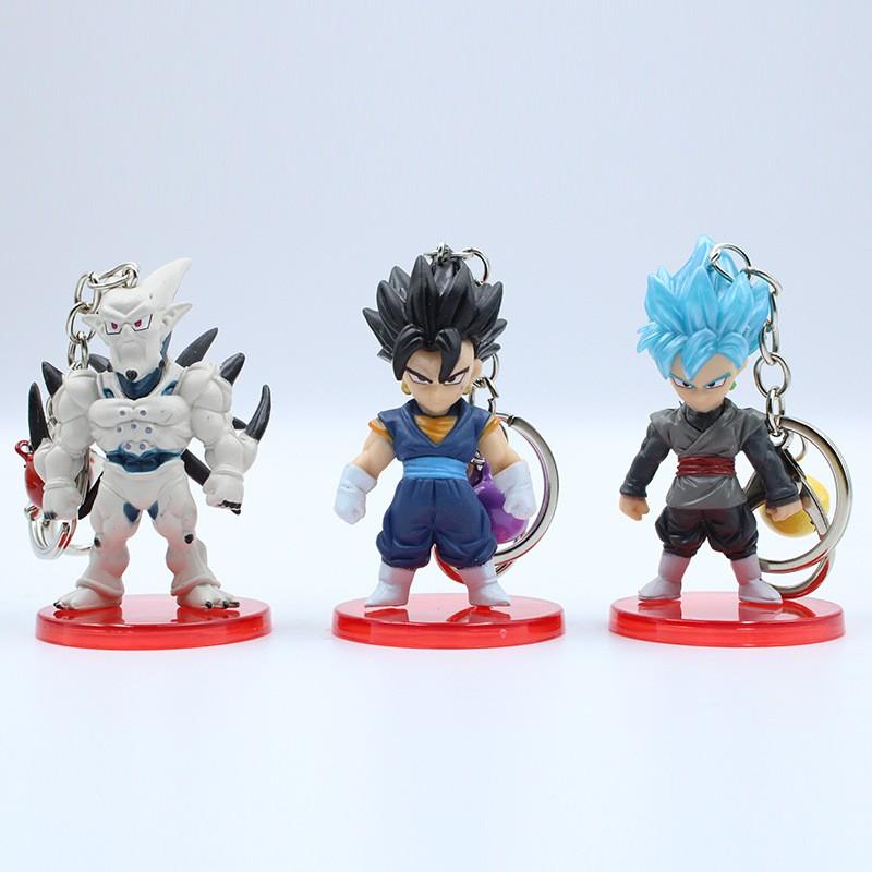 Móc khoá Dragon ball có chuông 21 mẫu kèm đế trưng bày