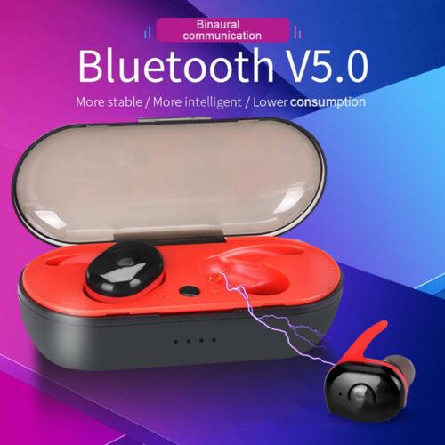 Tai Nghe VINETTEAM Bluetooth 5.0(Tai Nghe Không Dây) F1 Chống Nước ,Chống ồn ,Tự Động Kết Nối , Nhỏ gọn , Âm Thanh 8.0 HD Tích Hợp Hộp Sạc 450 mAh Màu Đen-Hàng Chính Hãng