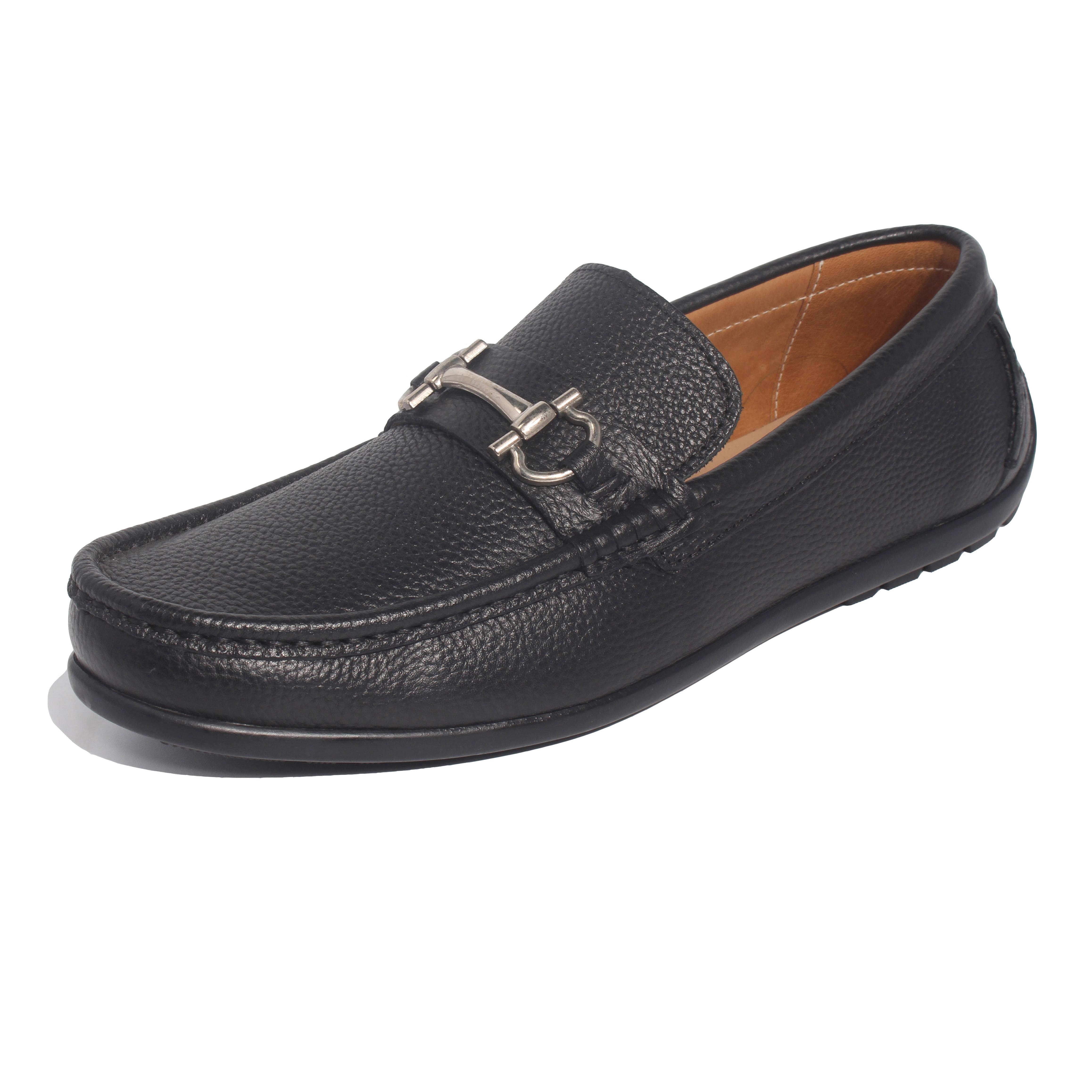 Giày Lười Nam Banuli Casual Slip-On Shoes MOCA5 (Da Veg Itali Mềm Dẻo, Đế Siêu Nhẹ, Chống Trượt, Bảo Hành Trọn Đời)