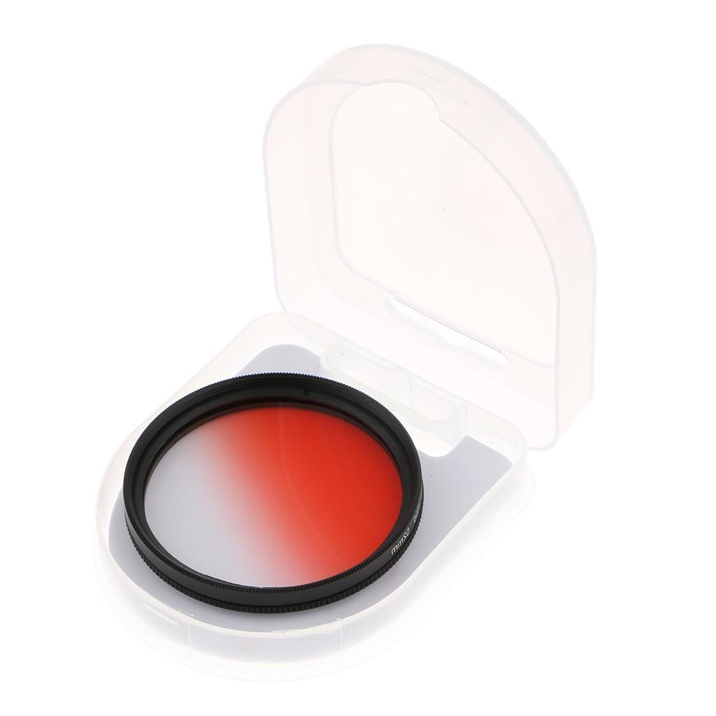 Gradual Color Lens Filter 52mm for Canon Digital SLR Camera Accessory