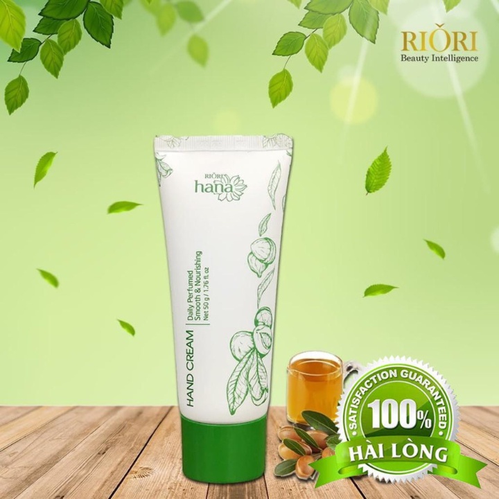 Kem Dưỡng Da Tay RIORI Hand Cream 50g Dưỡng Ẩm Ngừa Khô Rát, Bảo Vệ Da Tay, Không Nhờn Rít