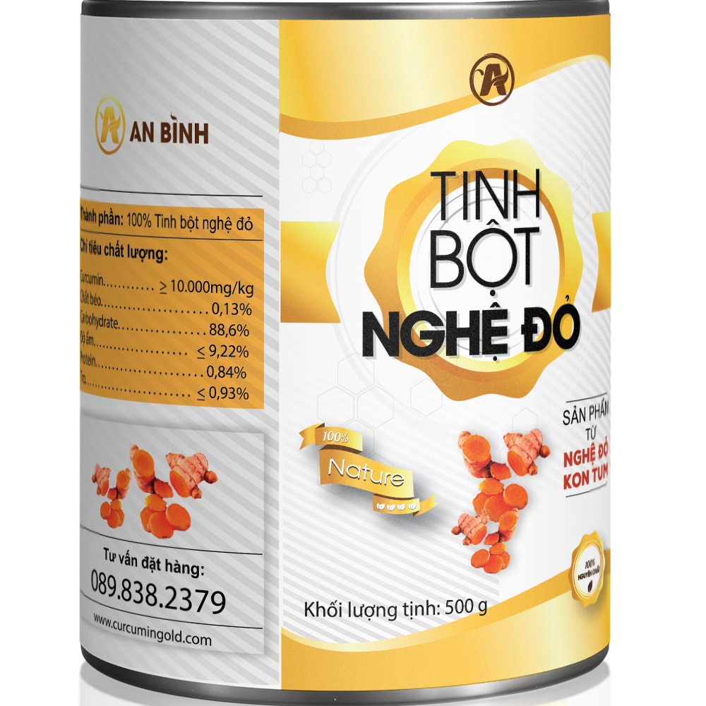 Tinh bột nghệ đỏ An Bình