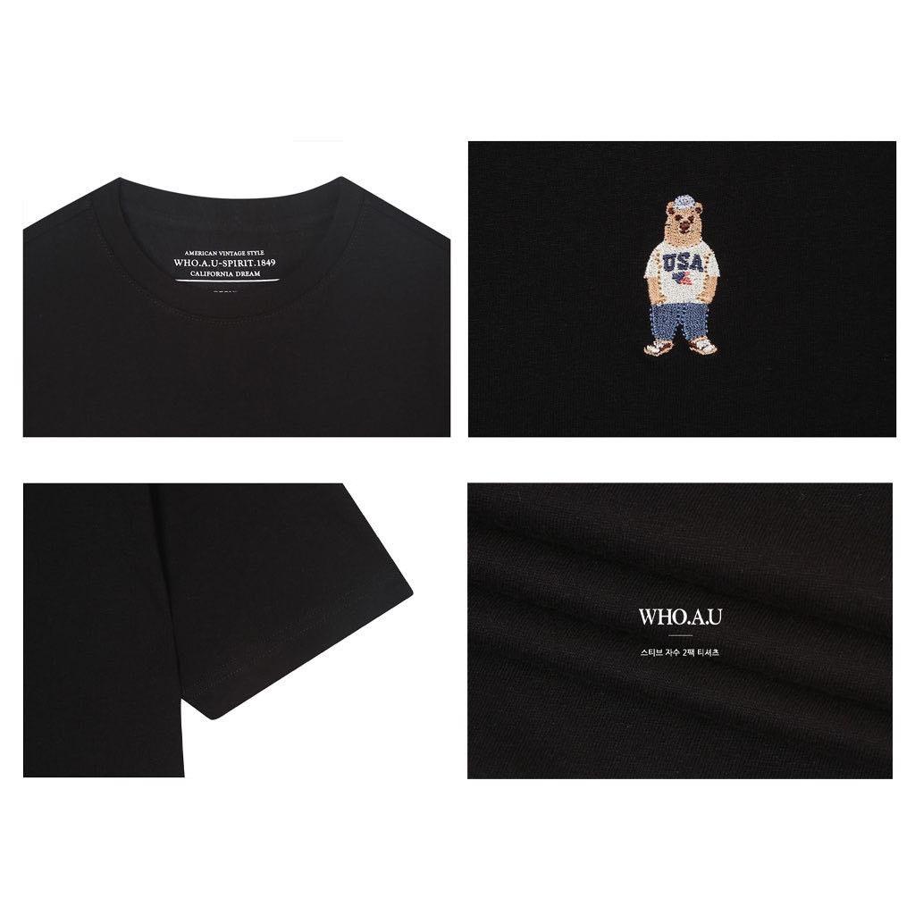 Áo thun tay lỡ form rộng unisex basic WHOA