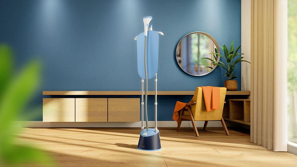 Bàn ủi hơi nước đứng Philips STE1030/20 - Hàng chính hãng