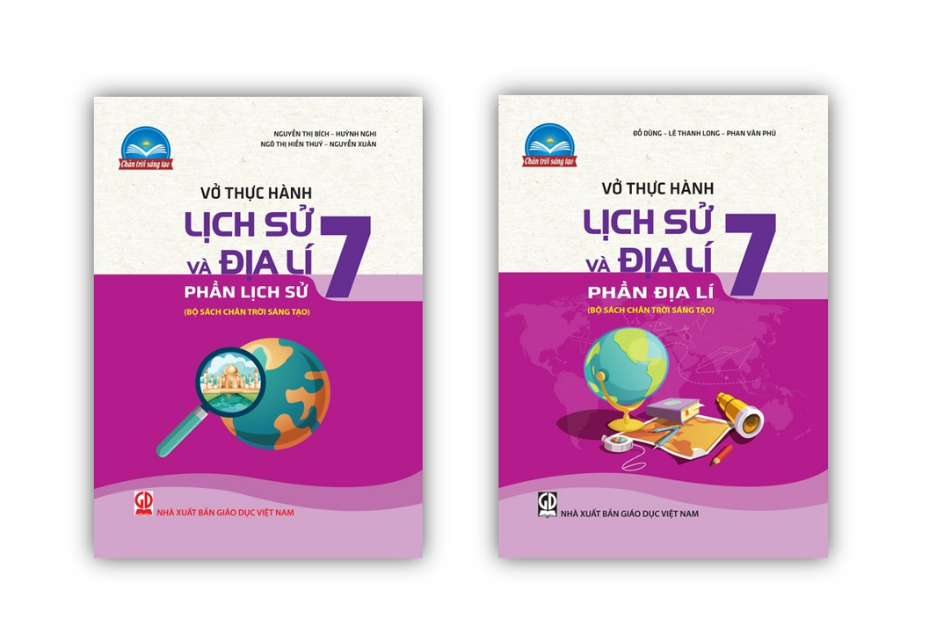 Sách - Combo 2 Cuốn Vở Thực Hành Lịch Sử Và Địa Lí 7