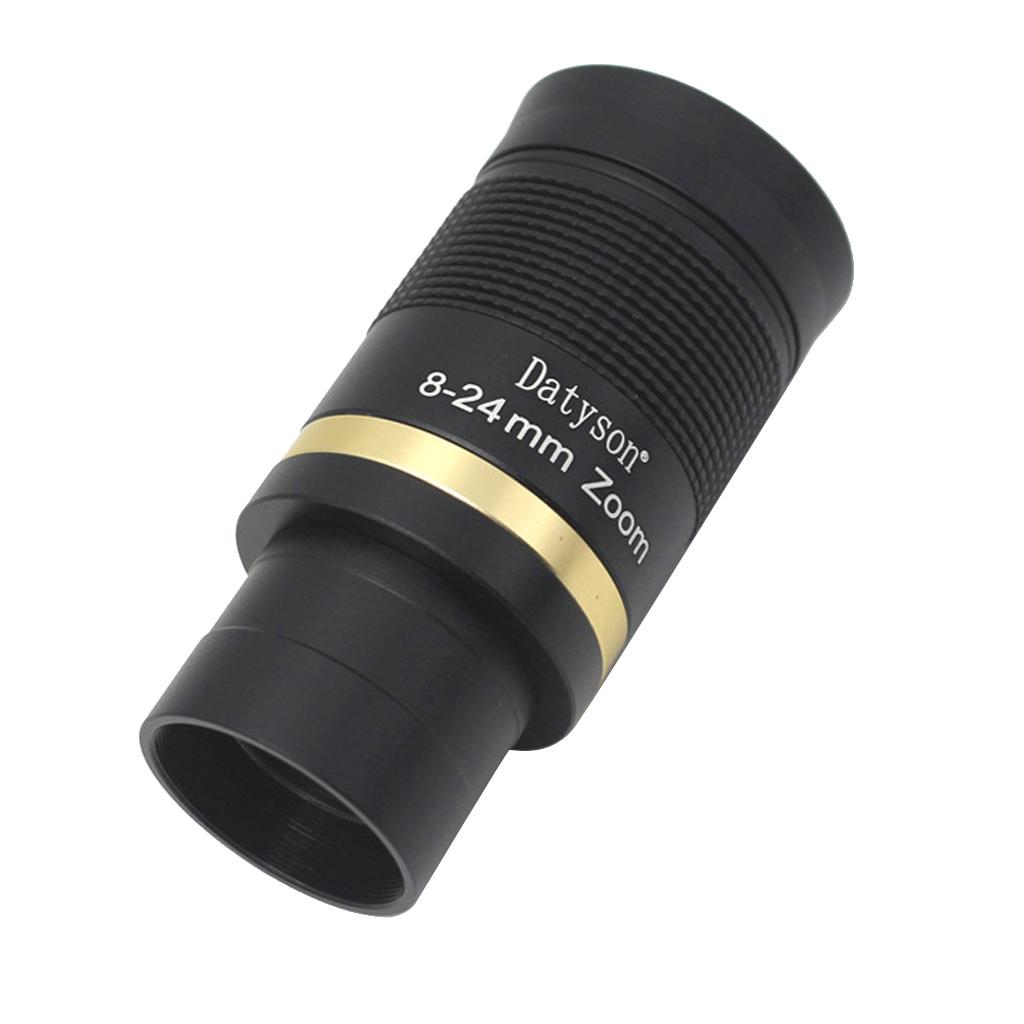 Phép Lạ Chiếu 8-24 Mm 1.25 ''Zoom Kính Đa Tráng Quang Ống Kính Cho Thiên Văn Học Kính Thiên Văn