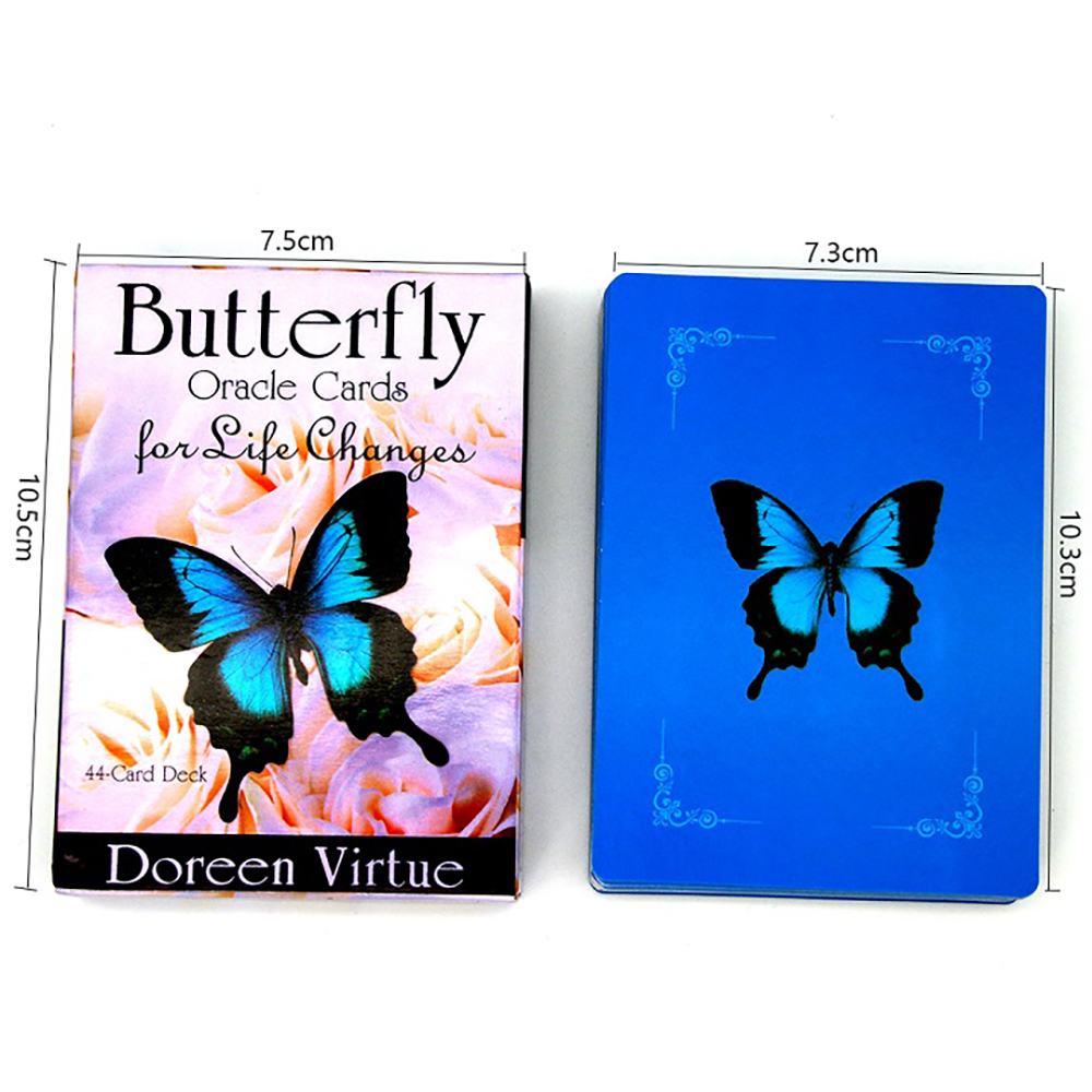 Bộ Bài Oracle ButterFly 44 Lá Bài Tặng File Tiếng Anh Và Đá Thanh Tẩy