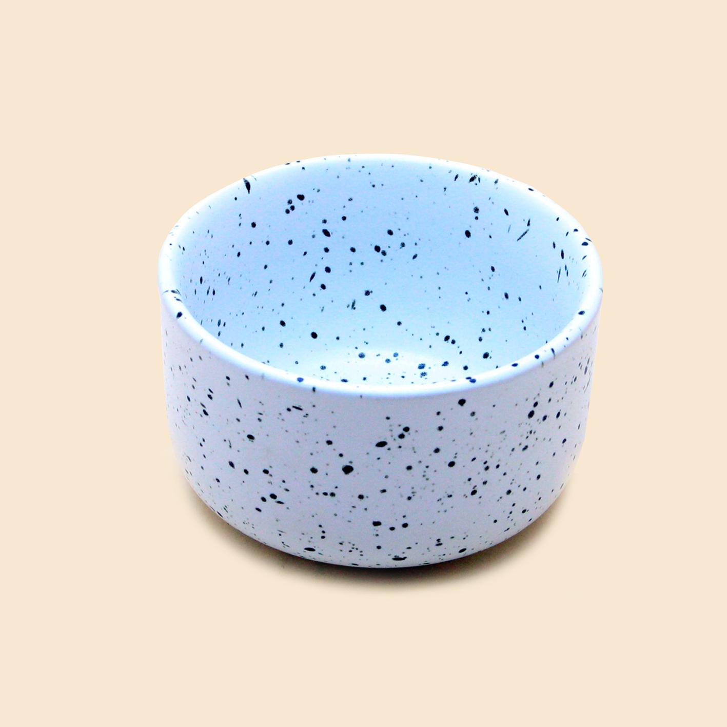 Tô gốm họa tiết vân đá 10.5*6.5 - Dotty ceramic bowl