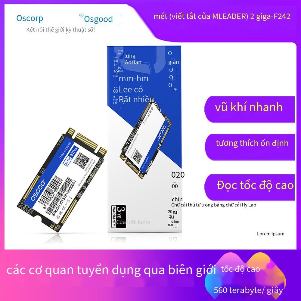 Ổ cứng tích hợp máy tính xách tay M.2 2242 thuận lợi nhất M2 NGFF SSD dung lượng đầy đủ 256G SSD ổ cứng thể rắn tốc độ cao