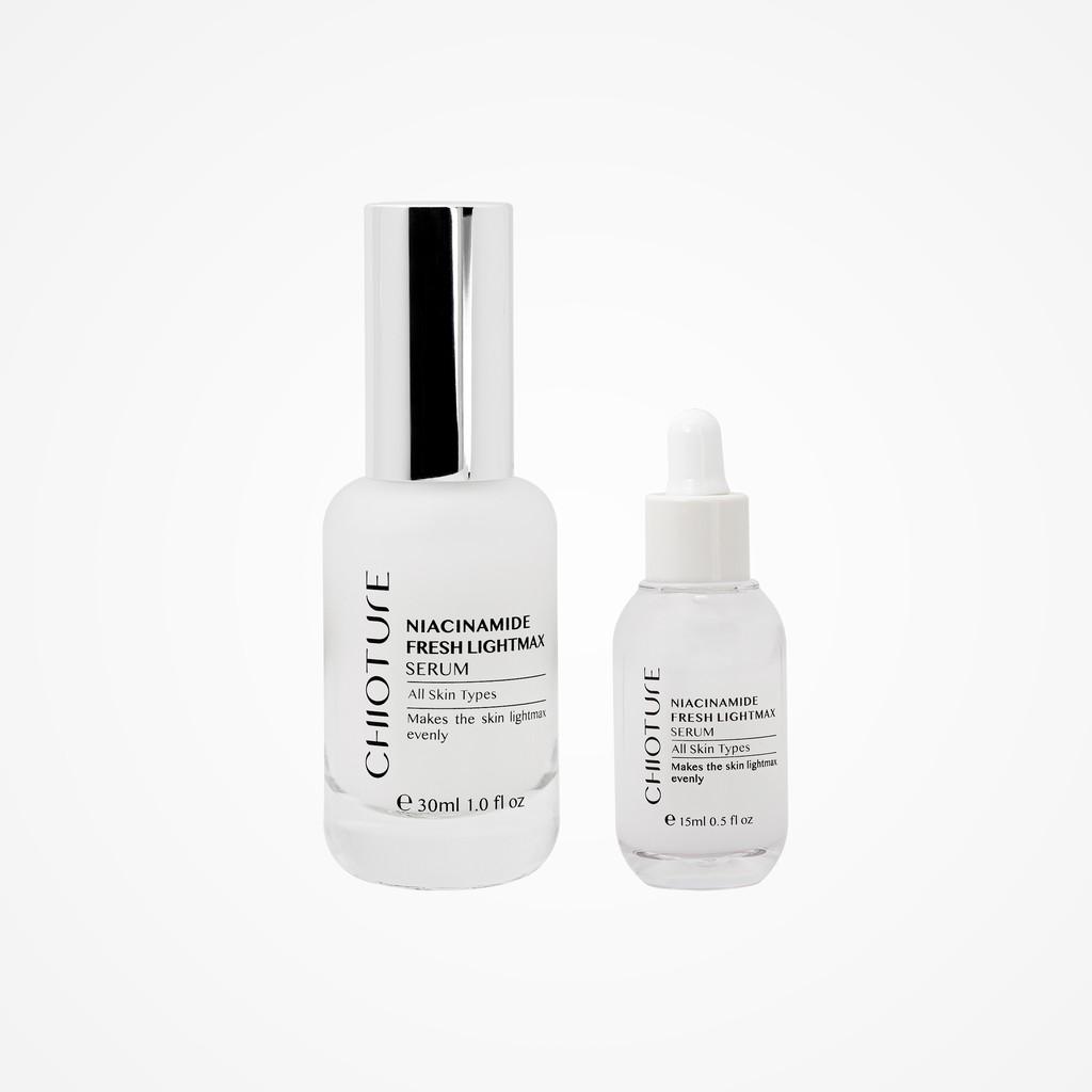 Serum Chioture Niacinamide Fresh Lightmax cấp ẩm làm sáng da giảm thâm mụn và se khít lỗ chân lông 30ml