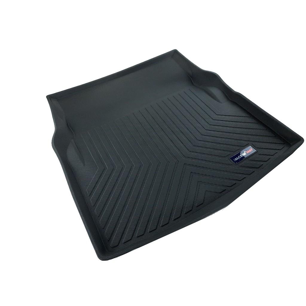 Thảm lót cốp xe ô tô Mercedes E class w212 nhãn hiệu Macsim chất liệu TPV cao cấp màu đen