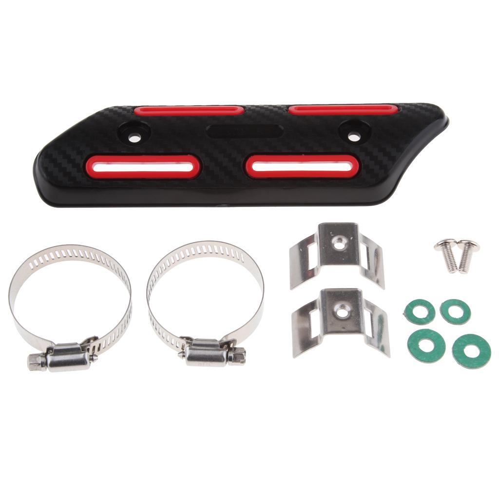 Motorcycle Motorbike Exhaust Muffler Heat Pipe Shield Protector Cover for HONDA