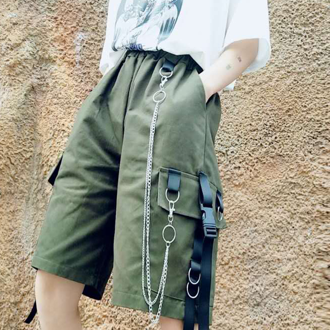 Xích đeo quần 2 lớp phụ kiện unisex cá tính