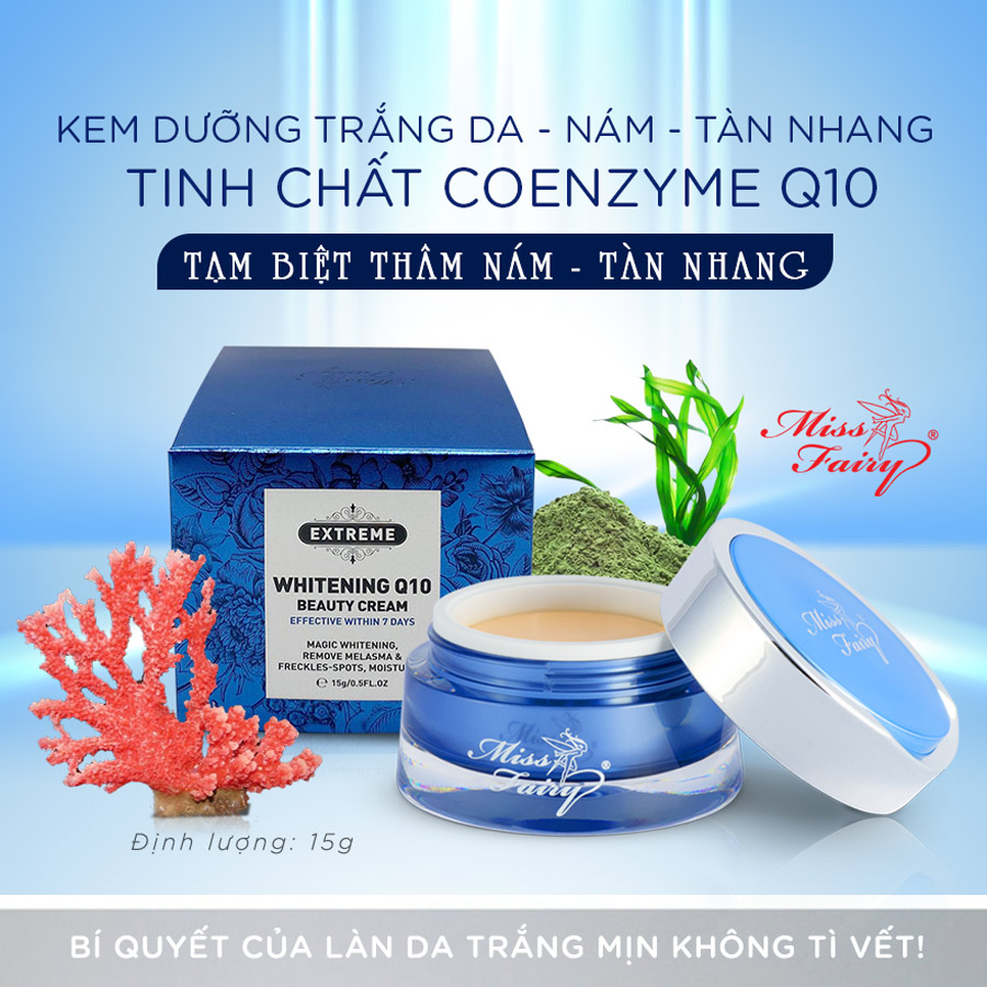 Kem dưỡng trắng Da Tinh Chất Coenzyme - Q10 Miss Fairy (15g)