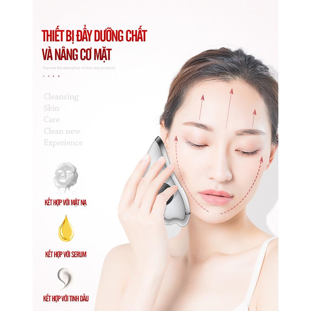 Máy Massage Đa Năng KSKIN KD817 Với 3 Chức Năng Massage Nâng Cơ Mặt, Hỗ Trợ Hấp Thu Dưỡng Chất, Cạo Gió - Hàng Chính Hãng