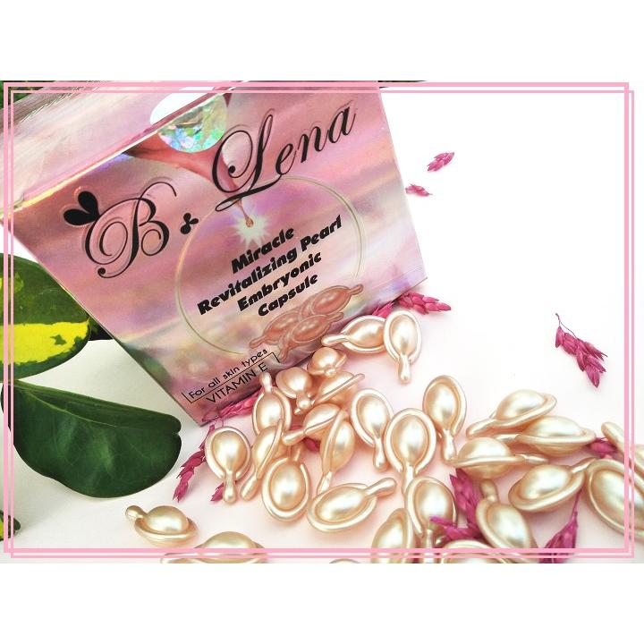 Viên nang Blena Miracle Revitalizing Pearl Embryonic Capsules trắng sáng - ngừa nám - chống lão hóa - chiết xuất phôi ngọc trai