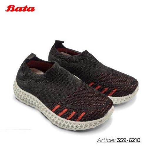 Giày sneaker trẻ em Thương hiệu Bata màu đen 359-6218