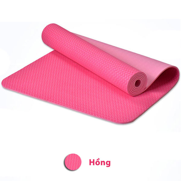 Thảm Tập Yoga Chống Trượt - Thảm Tập Thể Dục 8mm - Tham Tập Yoga PNR - Cực Êm , Bám Dính Sàn