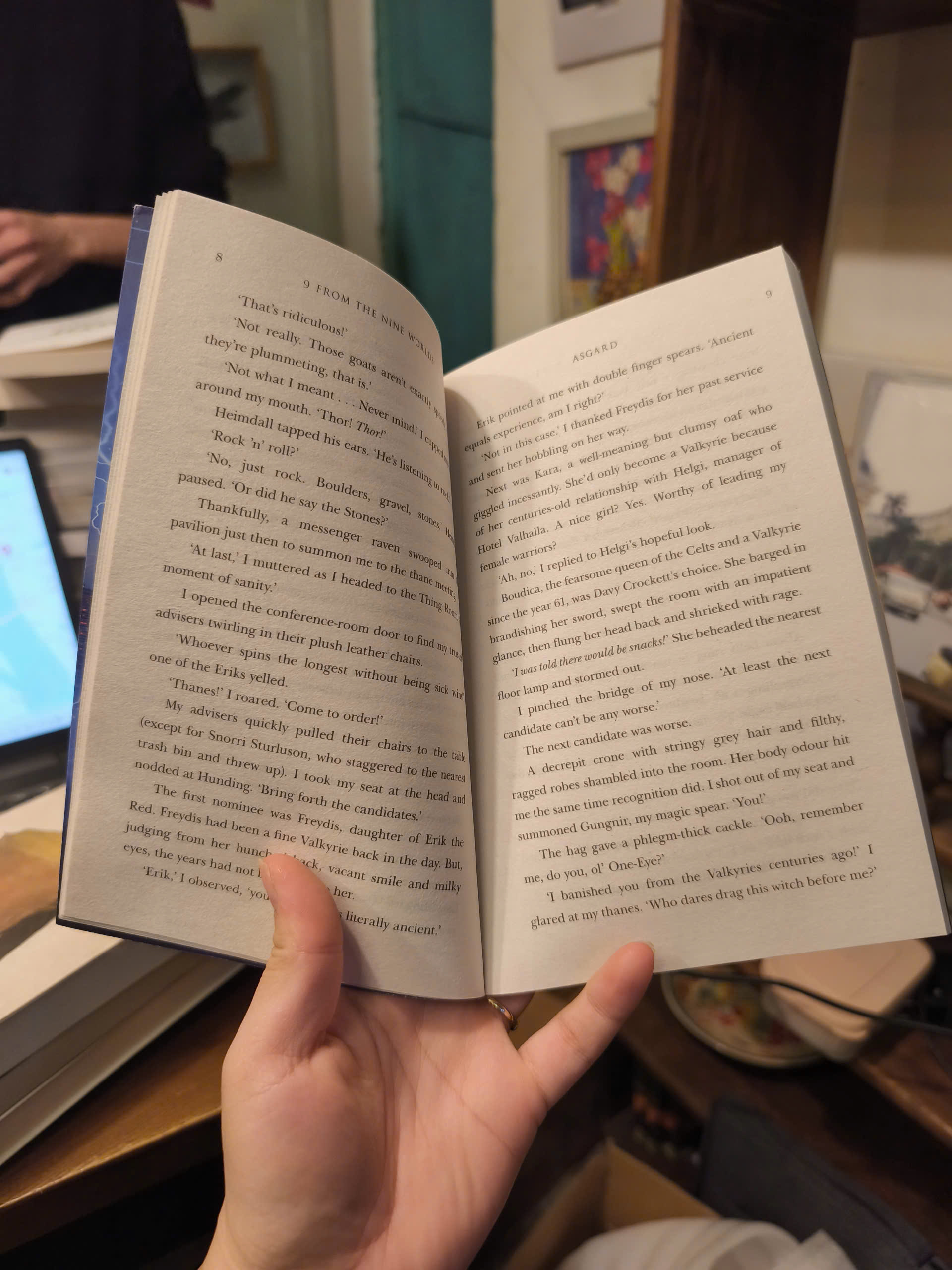 Sách - Magnus Chase 9 From the Nine Worlds by Rick Riordan - Fantasy/Mythology - Sách Ngoại Văn