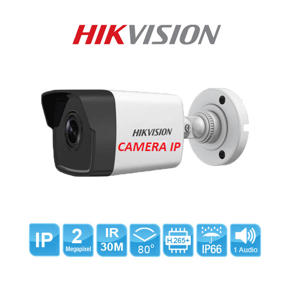 Camera IP 2MP HIKVISION DS-2CD1023G0-IU. Hàng Chính Hãng