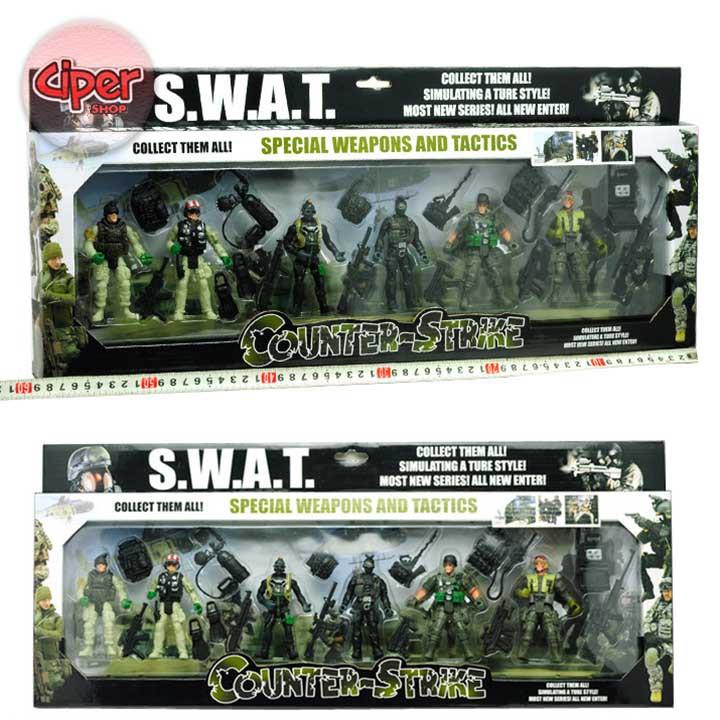 Bộ mô hình Lính Swat