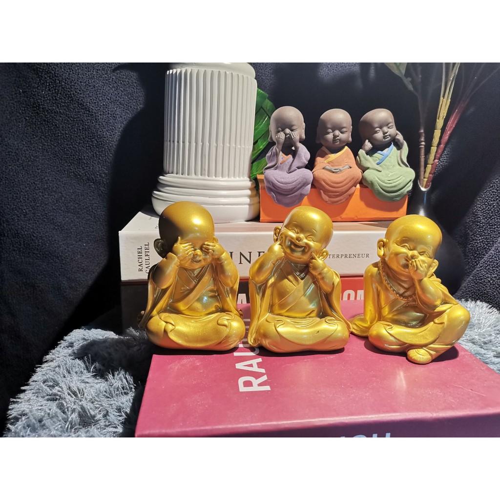 Bộ Tam Không mạ vàng