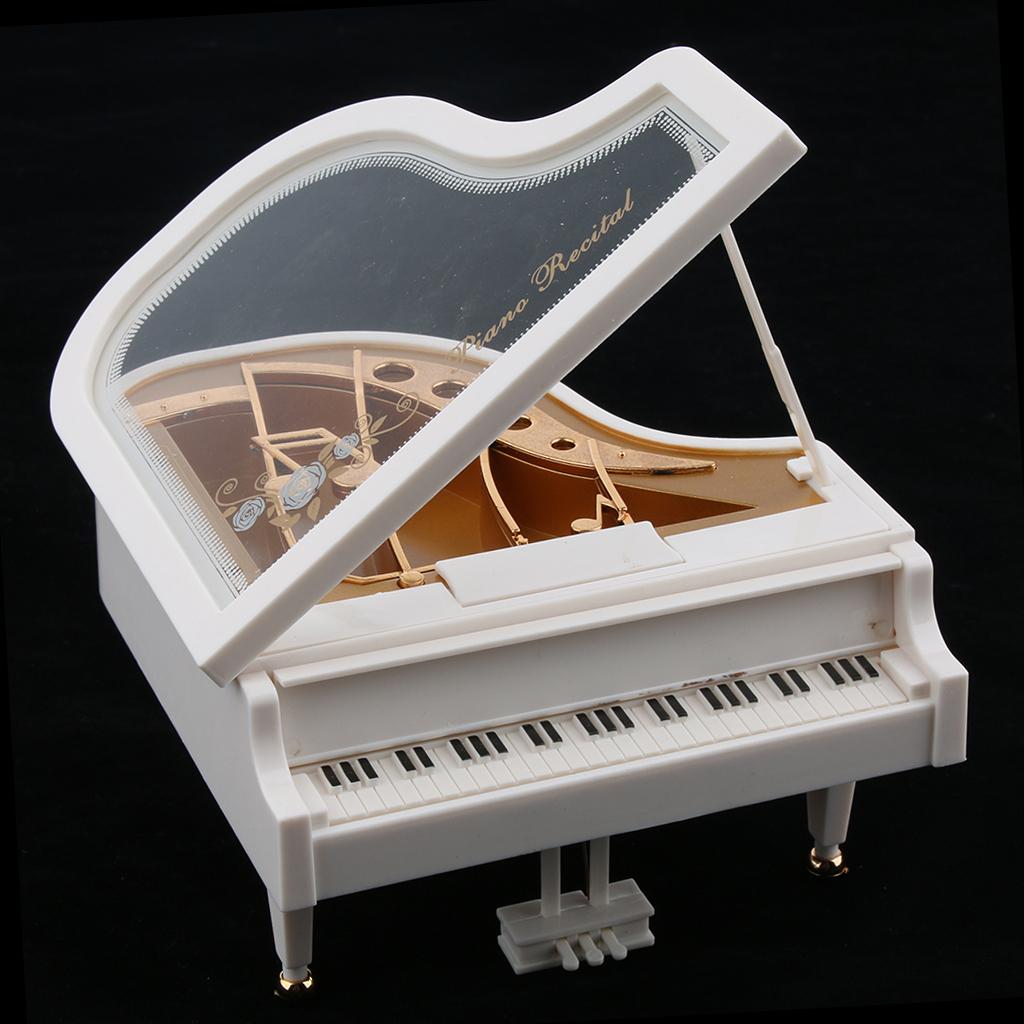 Classic Piano Shape Music Box Mechanism Musical Boxes