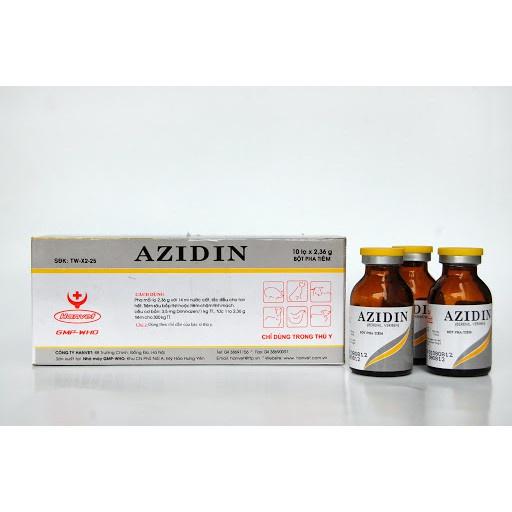 Azidin 1,18g - Tẩy ký sinh trùng Chó Trâu Bò Ngựa