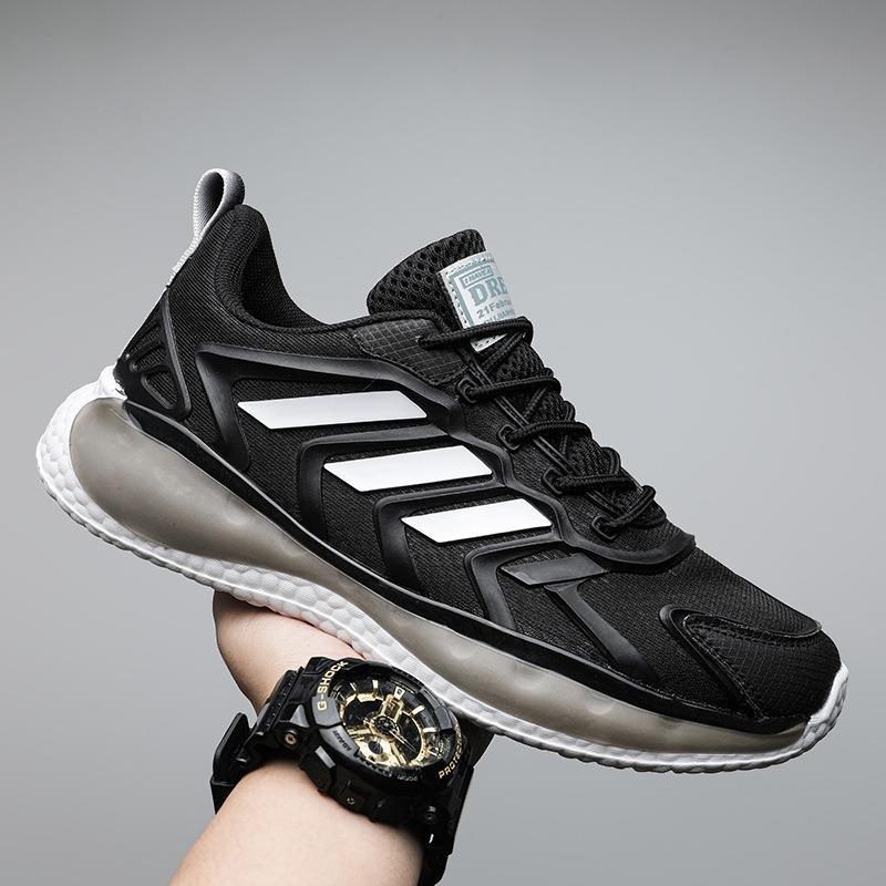 Giày Thể Thao Nam GEMI- Giày Sneaker Màu Đen - Màu trắng, Dễ Phối Đồ, Siêu Êm chân - G5538