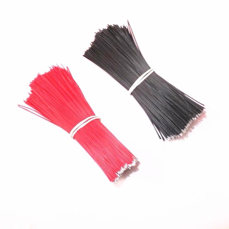 Bó 50 Dây 24AWG Nối Mạch 20cm Màu Đỏ/Đen