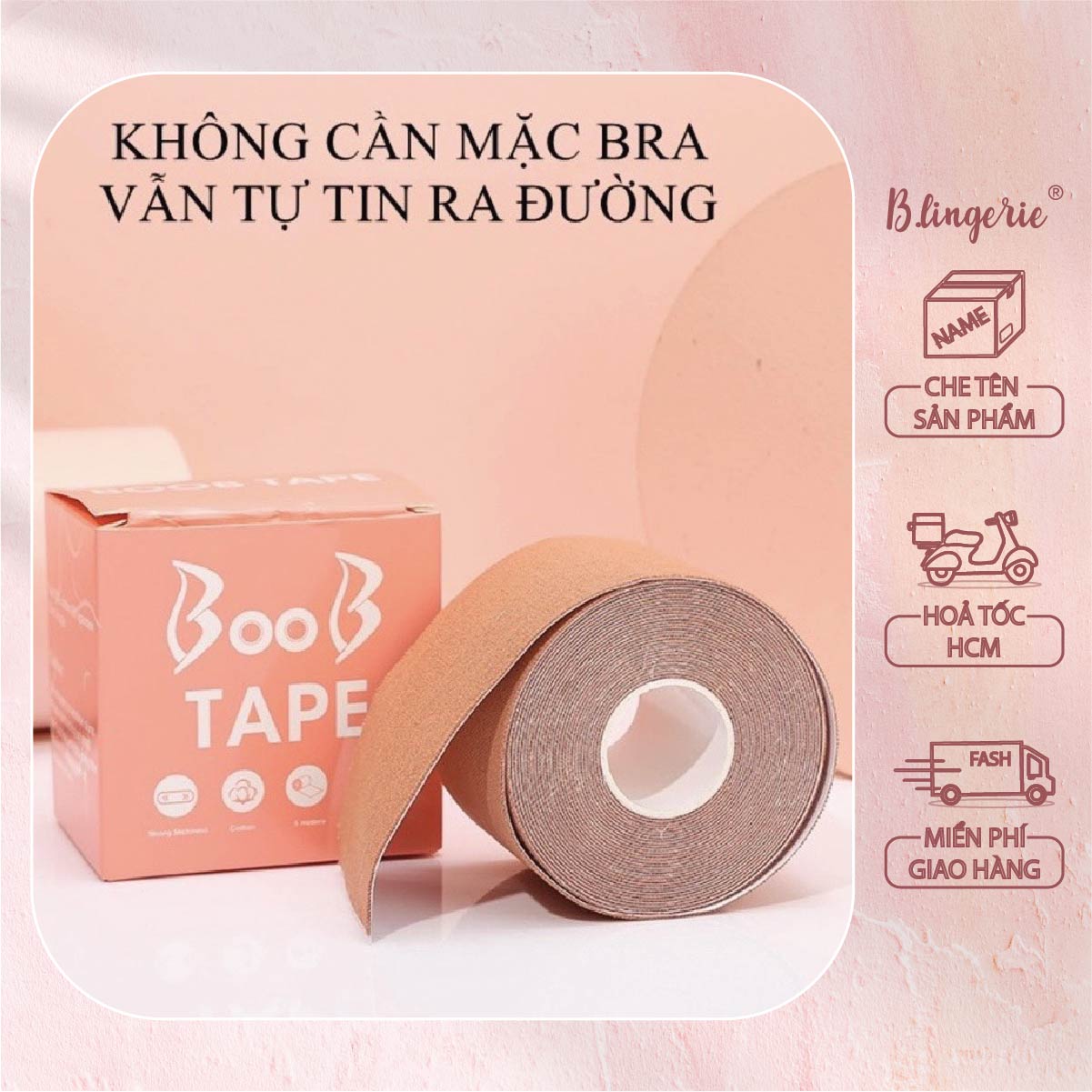 Cuộn Băng Dán Ngực Tiện Dụng - B.Lingerie